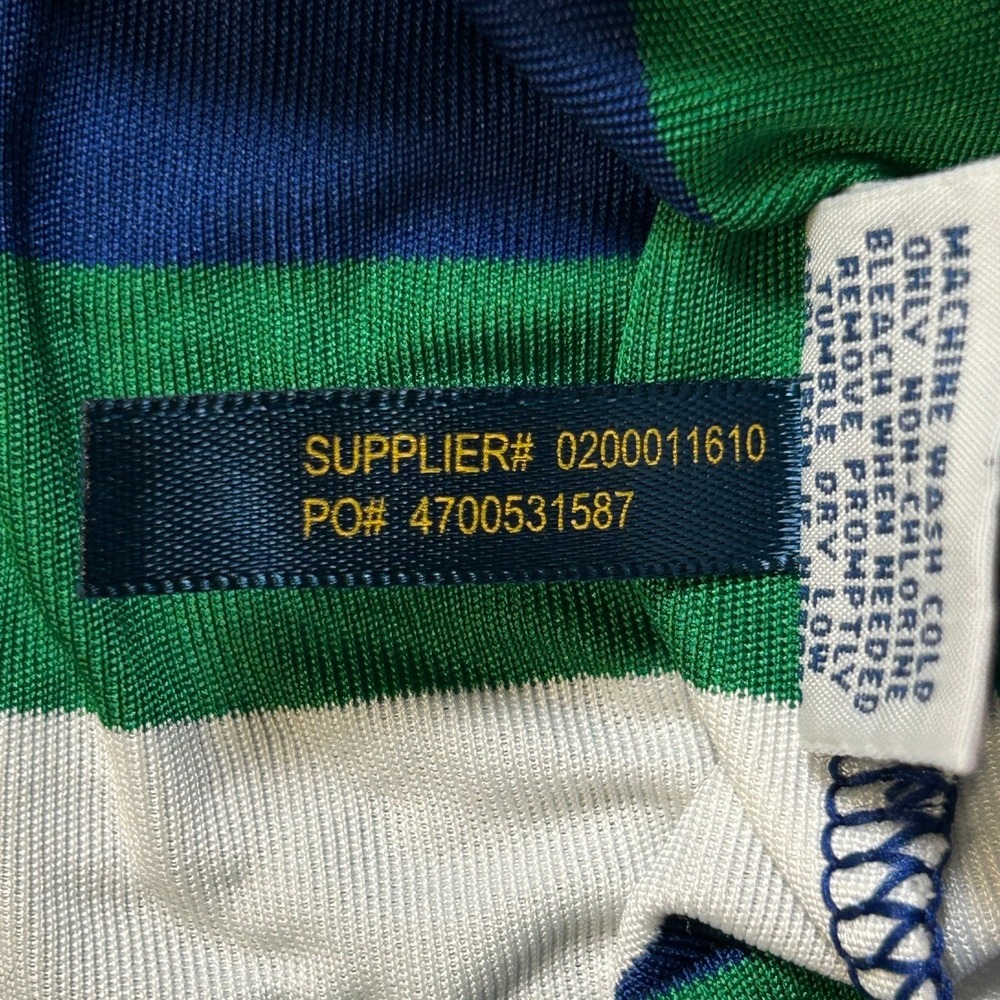 Polo Ralph Lauren 2017 US Open Erin Hills Golf Polo Striped Blue Green XL - Picture 7 of 12